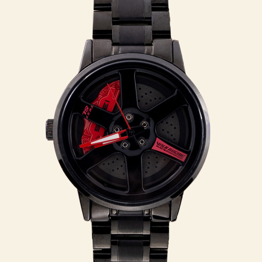 Skmei 1787  Rotating Wheel Rim  Red