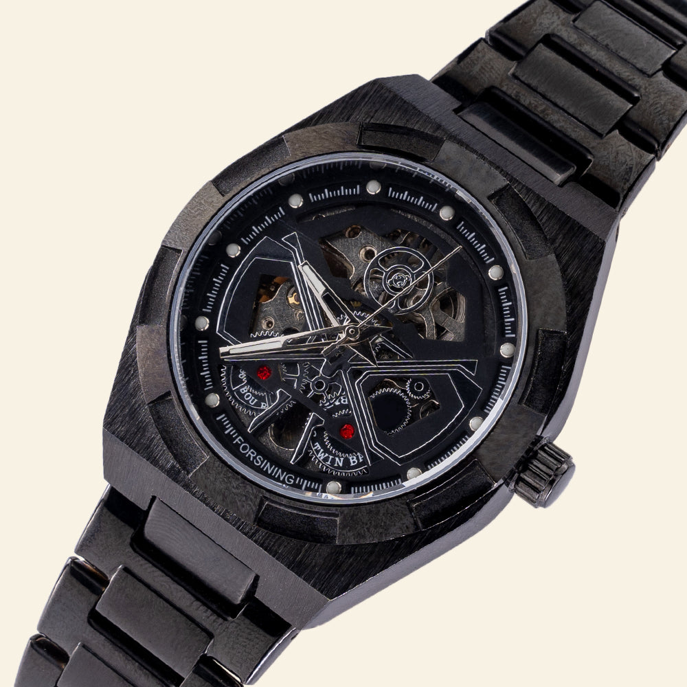 Forsining Montrepourhomme Luxury Sport Men's Skeleton