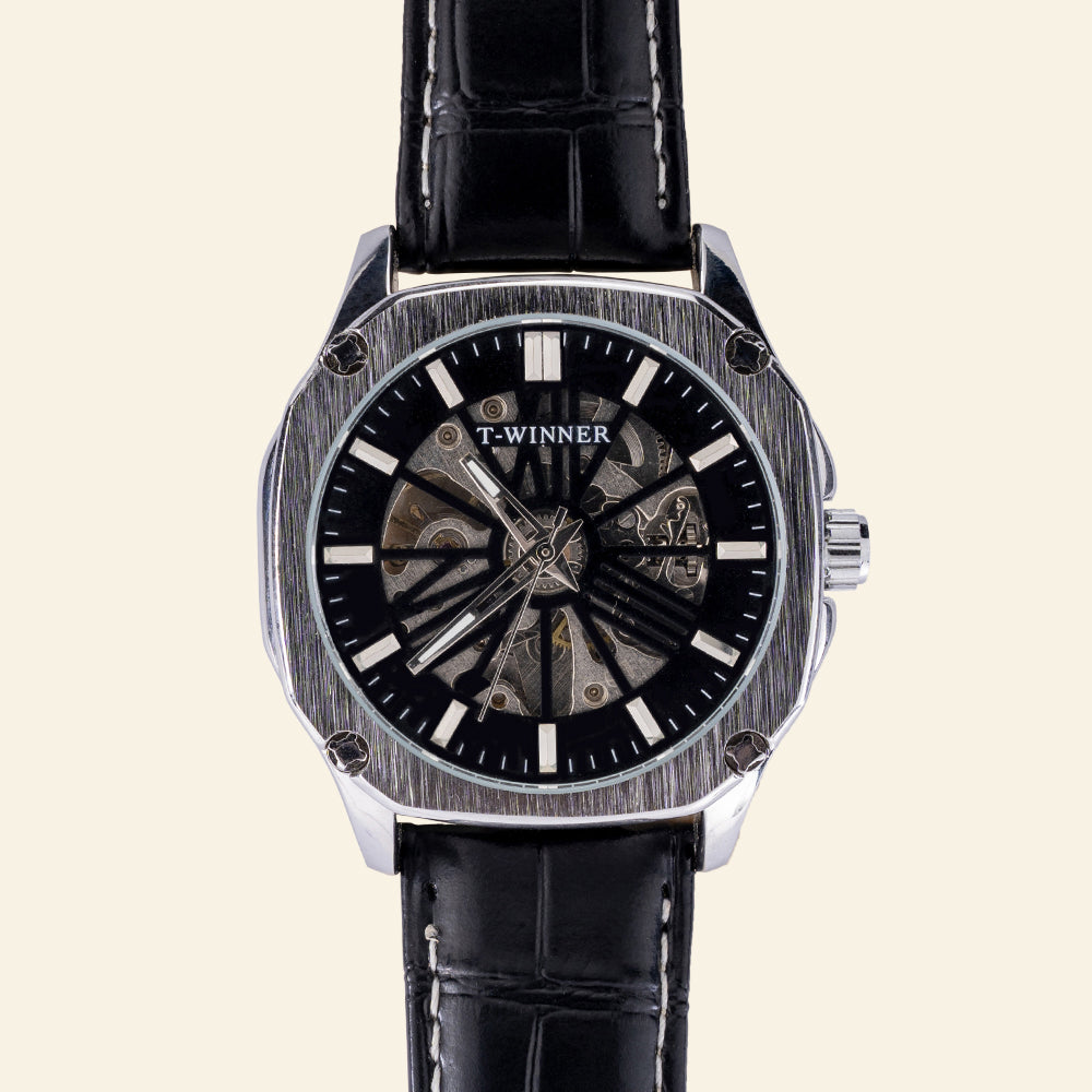 T-WINNER Skeleton Automatic Watch  Luxury in Motion