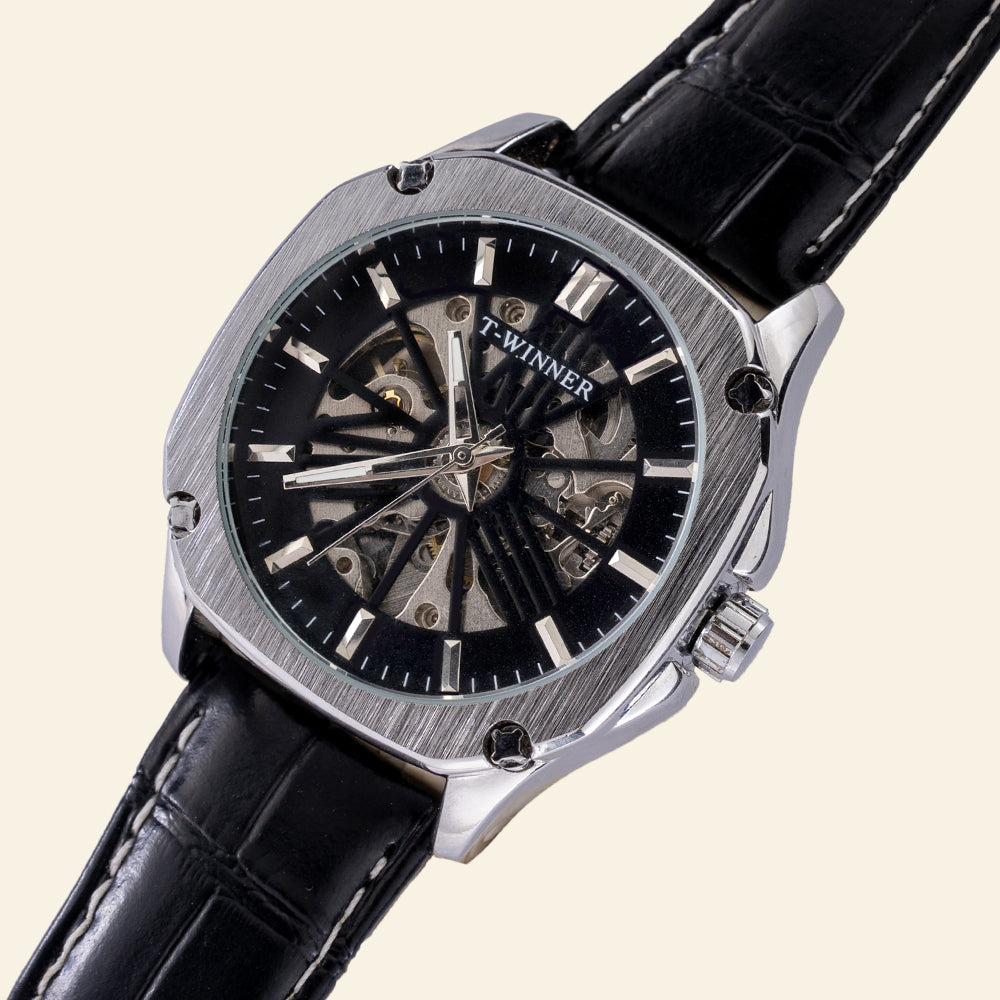 T-WINNER Skeleton Automatic Watch  Luxury in Motion